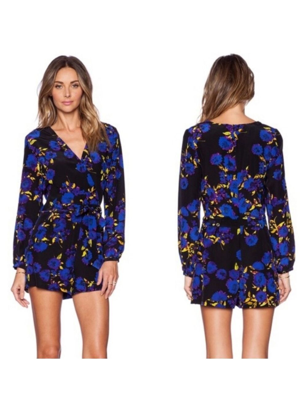Yumi Kim Midnight Carnation Liz Romper, Size XS